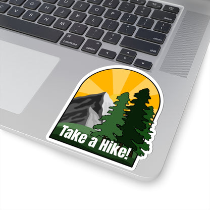 Take a Hike! - Kiss-Cut Stickers - Perfect for Outdoor Enthusiasts and Nature Lovers