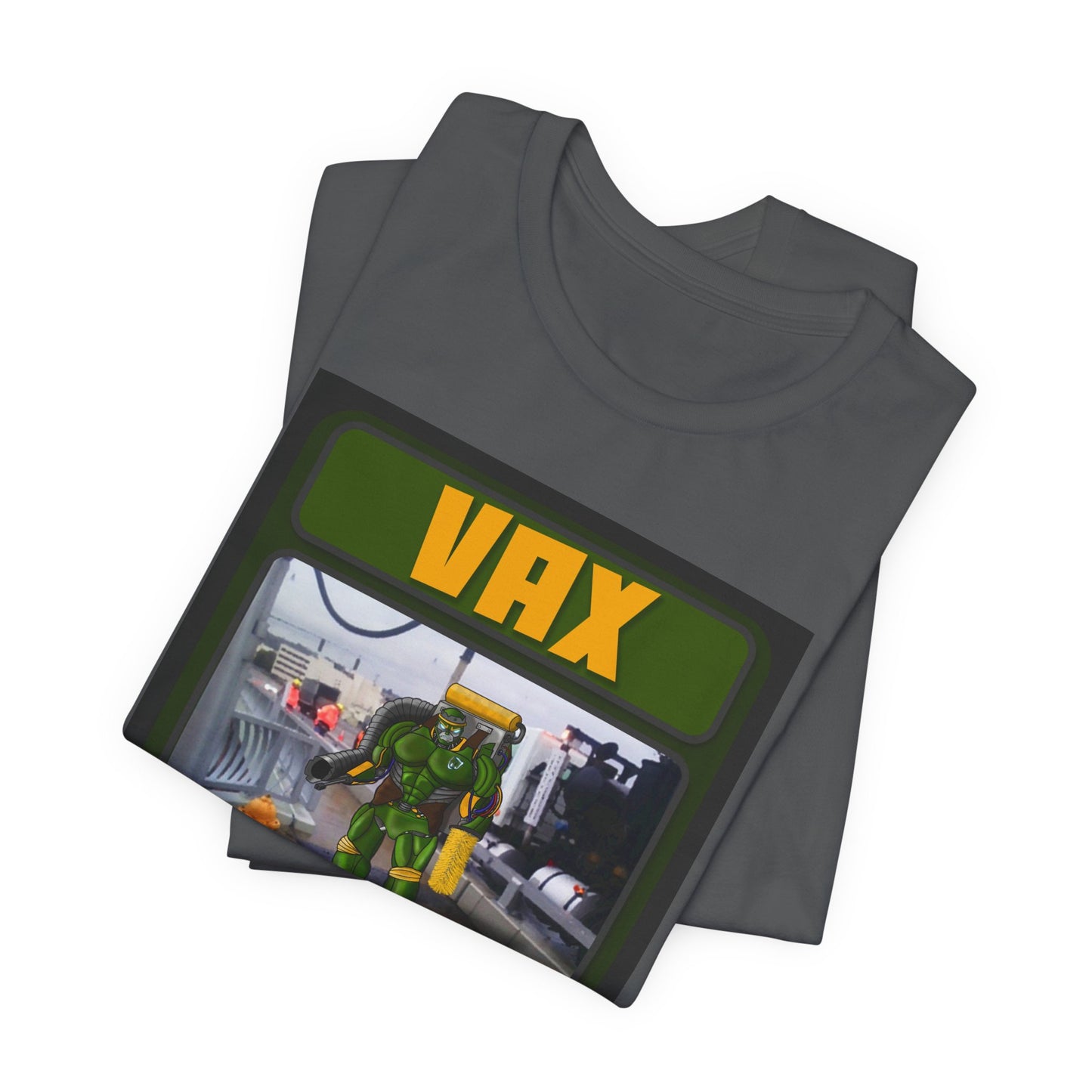 VAX Trading Card Graphic Tee - For Fun Loving Fans