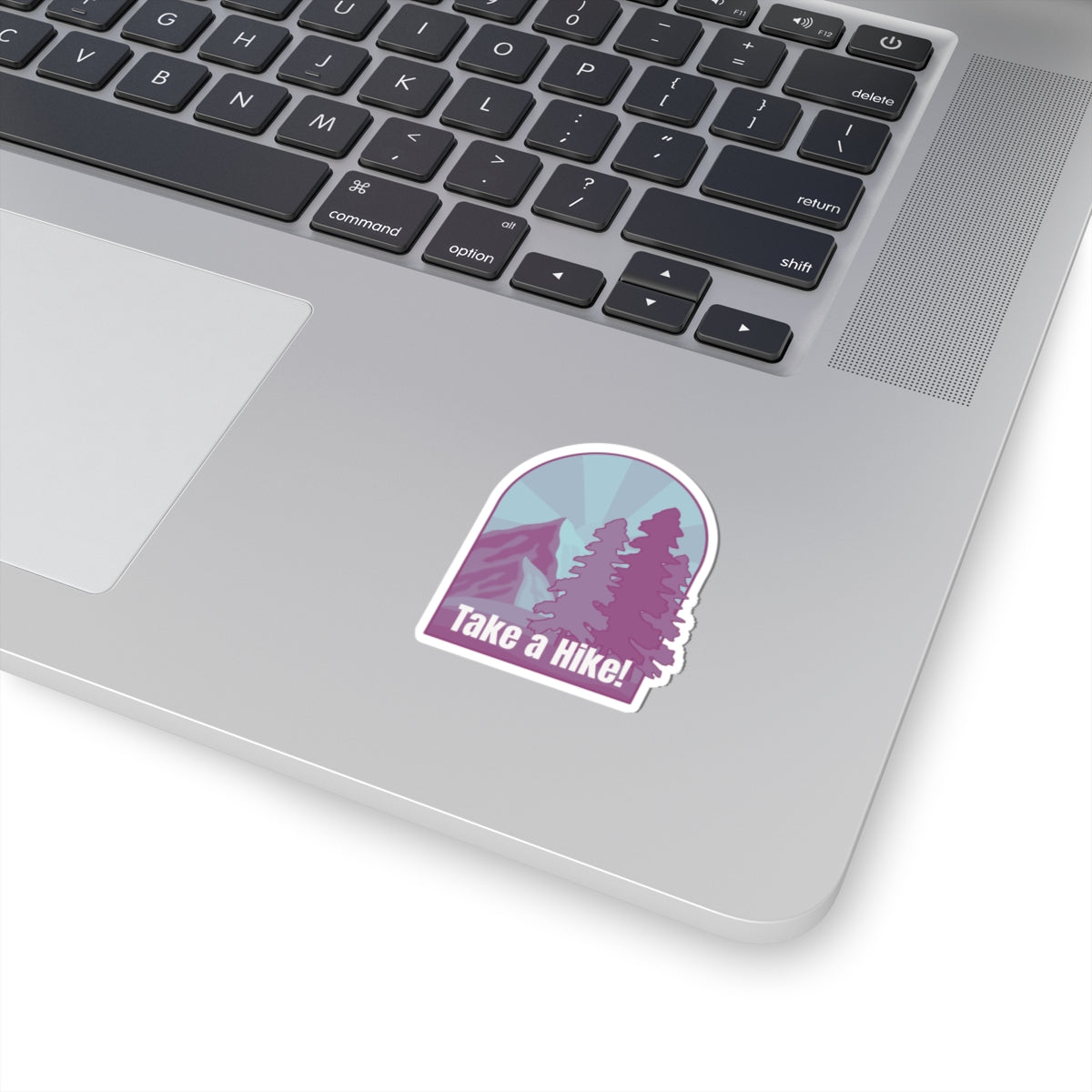 Take a Hike! (purple) - Kiss-Cut Stickers - Perfect for Outdoor Enthusiasts and Nature Lovers