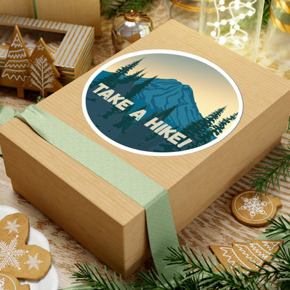Take a Hike! (Rainier) - Kiss-Cut Stickers - Perfect for Outdoor Enthusiasts and Nature Lovers