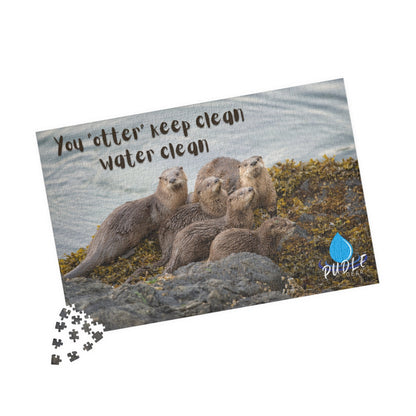 You Otter Keep Water Clean - Eco-Friendly Animal 1014pc Puzzle