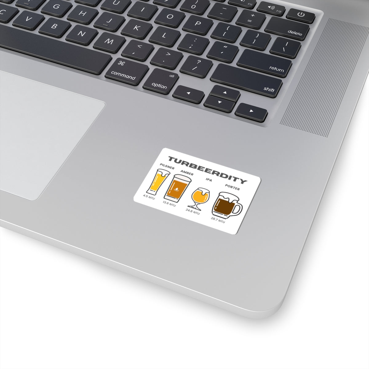 TURBEERDITY — Waterproof Kiss-Cut Decal for Environmental Professionals