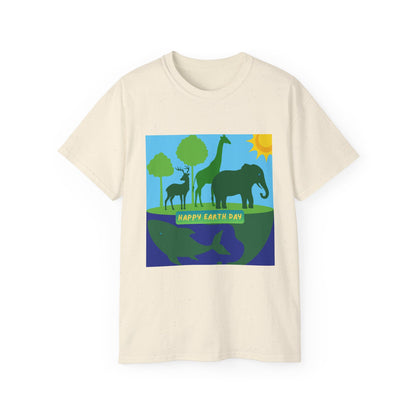 Happy Earth Day (4) - Eco-Friendly Unisex Tee