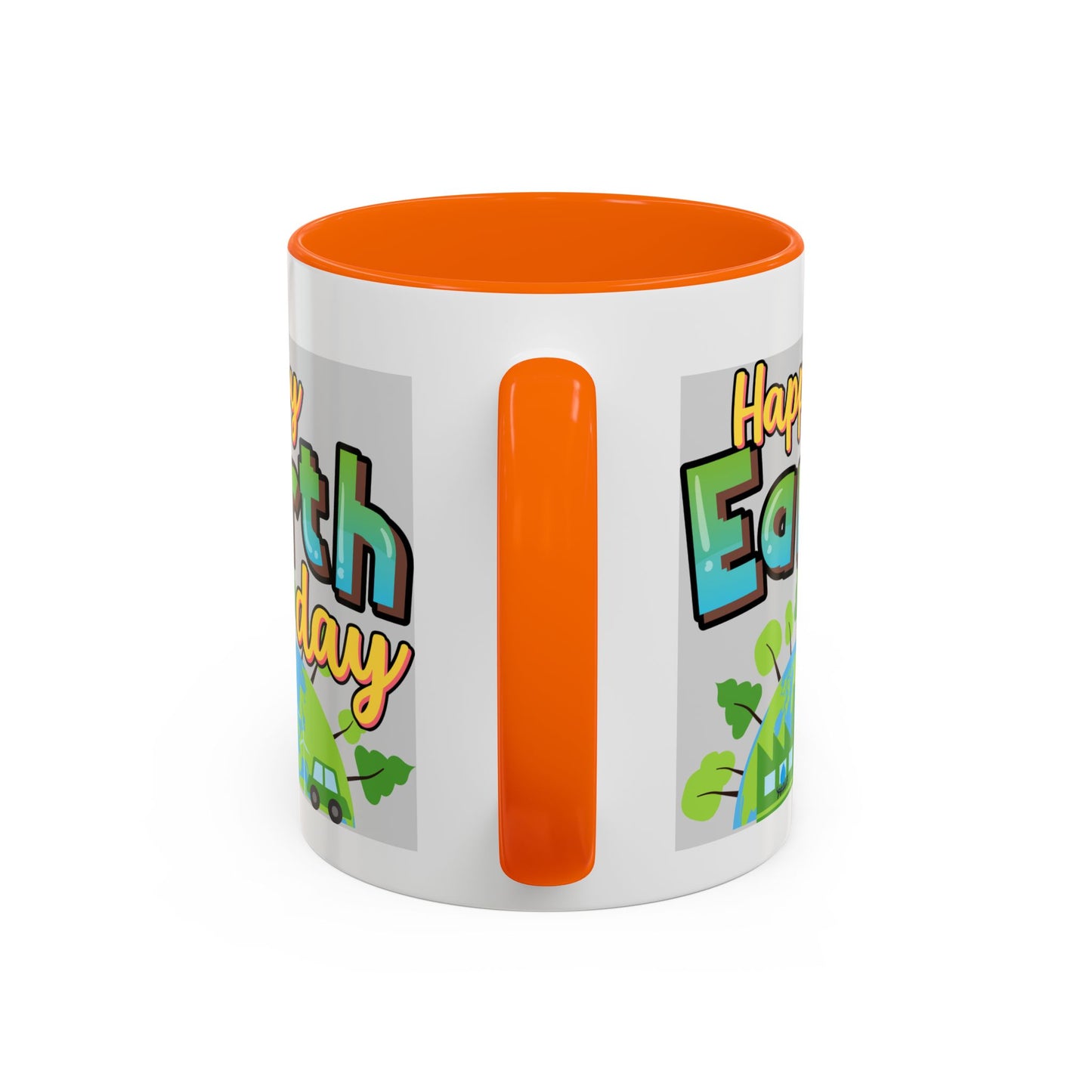 Happy Earth Day Coffee Mug — Eco Accent Mug