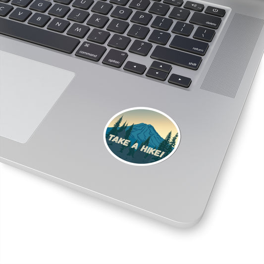 Take a Hike! (Rainier) - Kiss-Cut Stickers - Perfect for Outdoor Enthusiasts and Nature Lovers