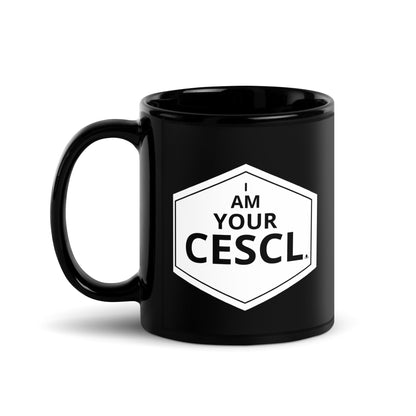 I AM YOUR CESCL - Black Glossy Mug
