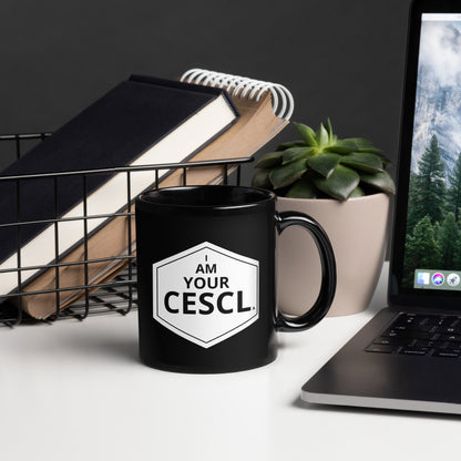 I AM YOUR CESCL - Black Glossy Mug