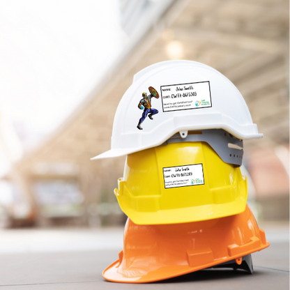 Hard Hat Scattershot Sticker sheet