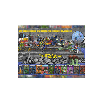 Stormwater Defenders "Storm War" Jigsaw puzzle - 252 pc