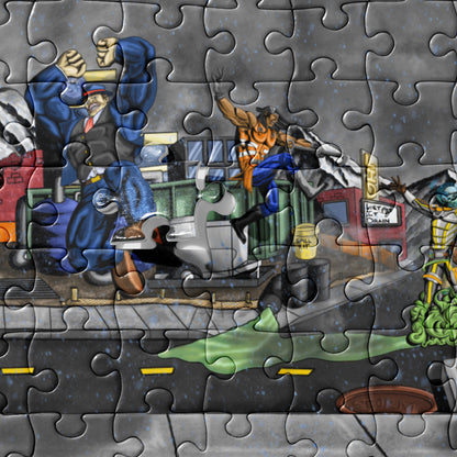 Stormwater Defenders "Storm War" Jigsaw puzzle - 520 pc