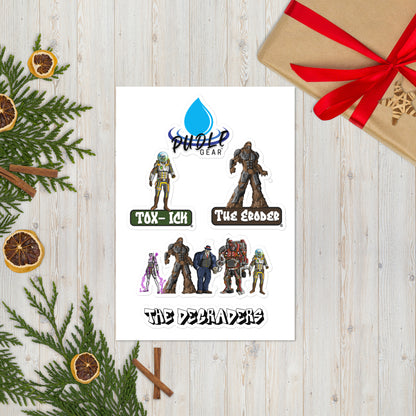 Degraders Crew Set 2 - Sticker sheet