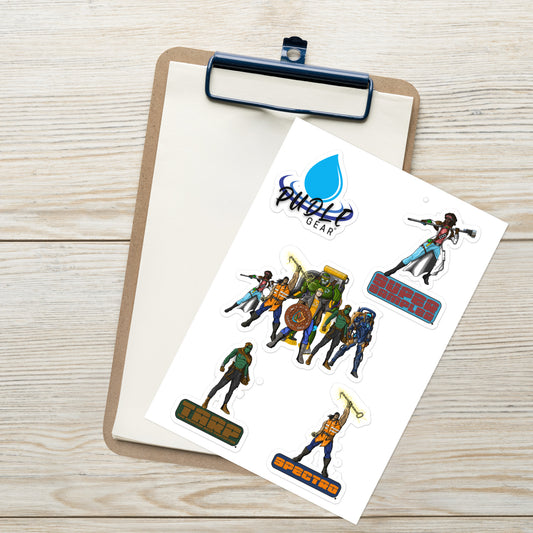 Stormwater Defenders Crew Set 2 - Sticker Sheet