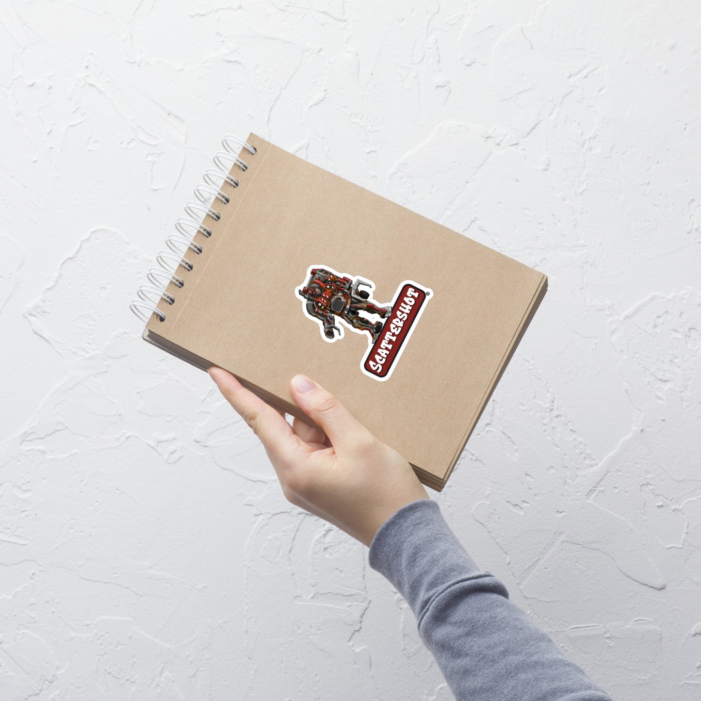 Degraders: Scattershot - Bubble-free stickers