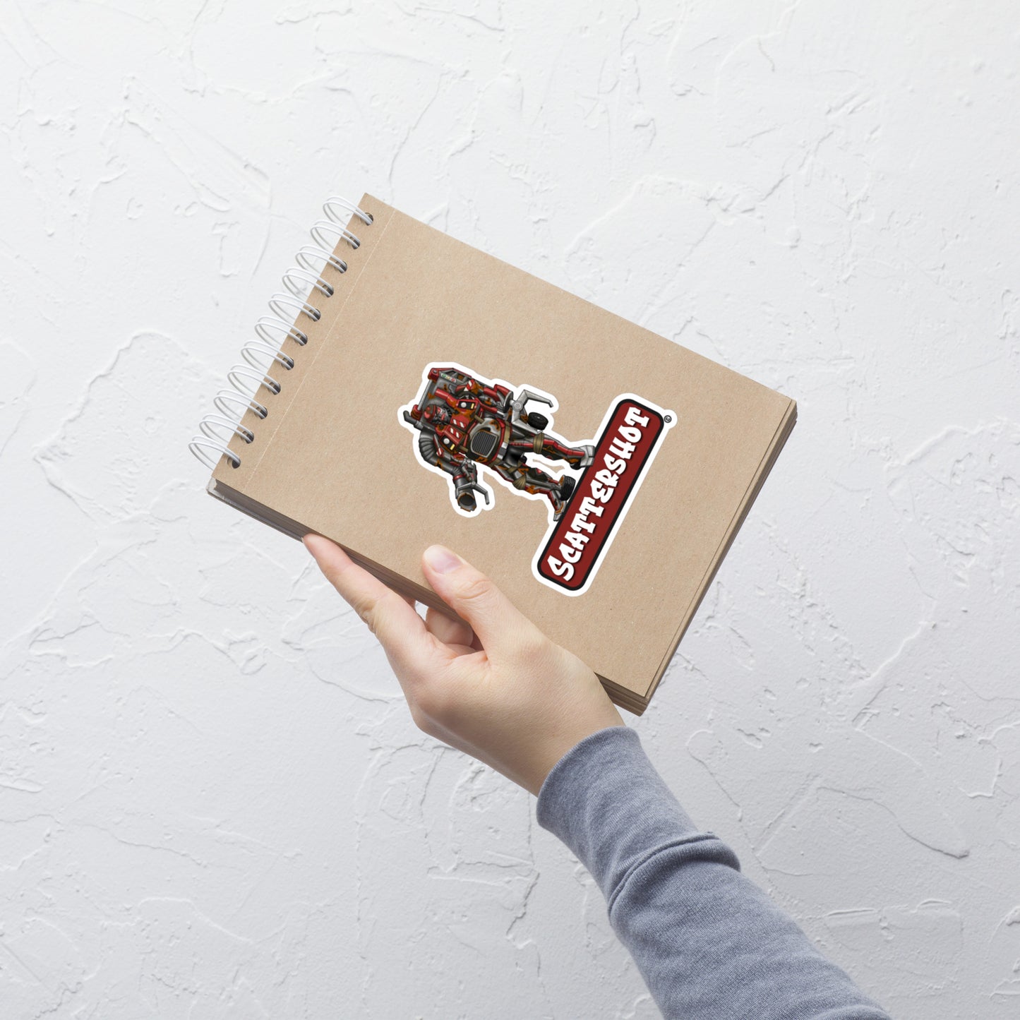 Degraders: Scattershot - Bubble-free stickers