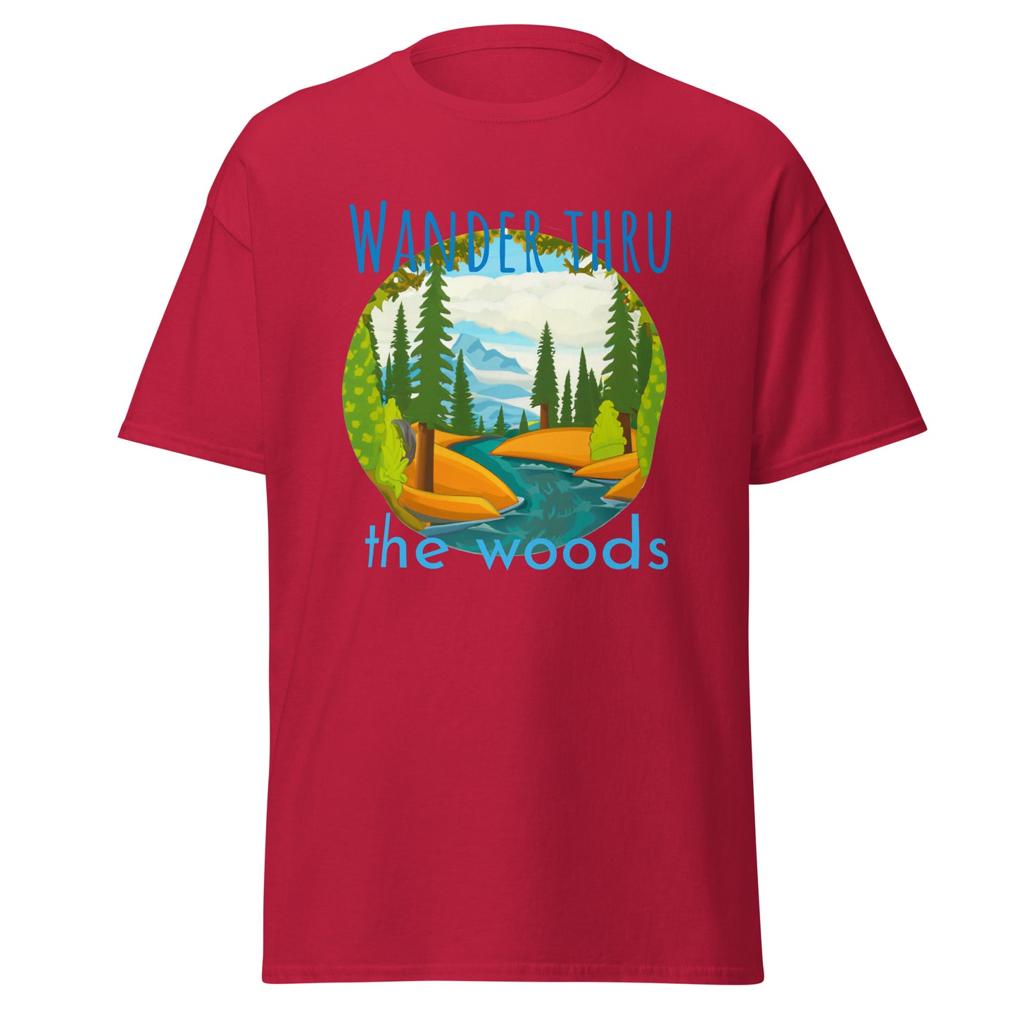 Wander thru the woods - Men's classic tee