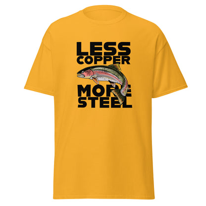 Less Copper More Steel (front) - Men's classic tee