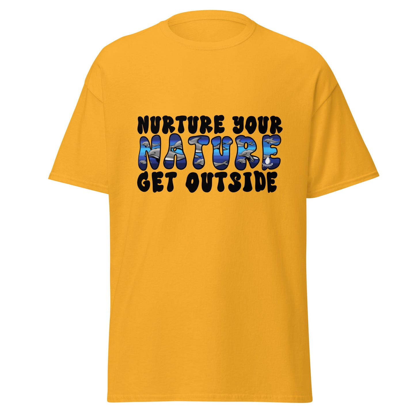 Nurture Your Nature (dolphins) - Men's classic tee