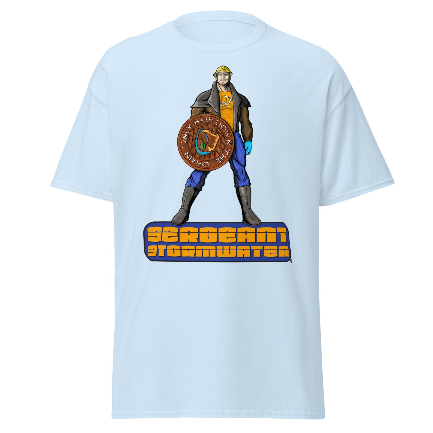 Stormwater Defenders: Sergeant Stormwater  - Classic tee