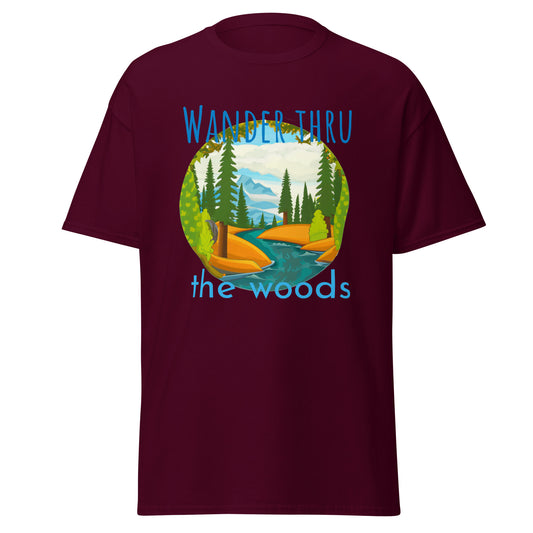 Wander thru the woods - Men's classic tee