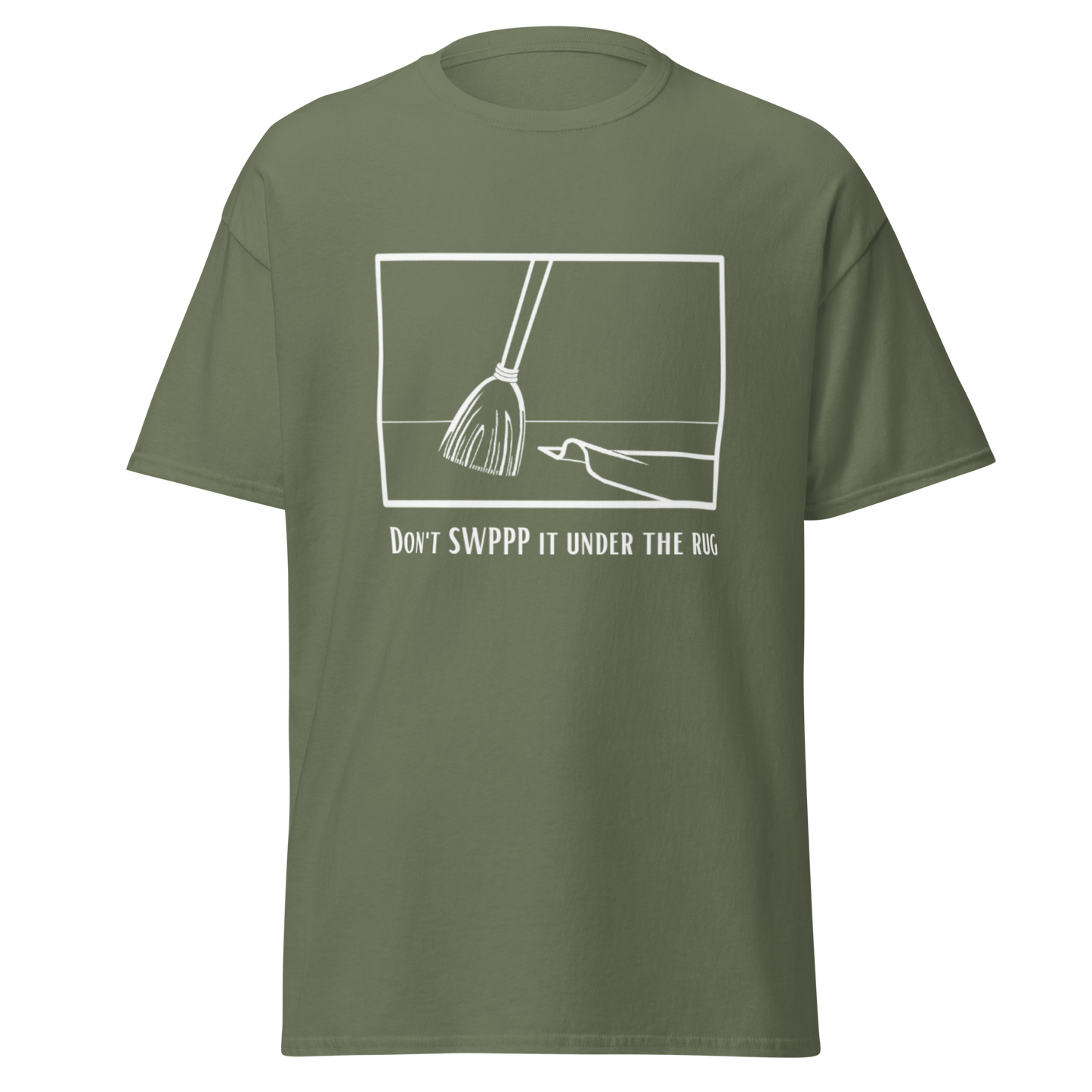 Don't SWPPP it under the rug - Men's classic tee