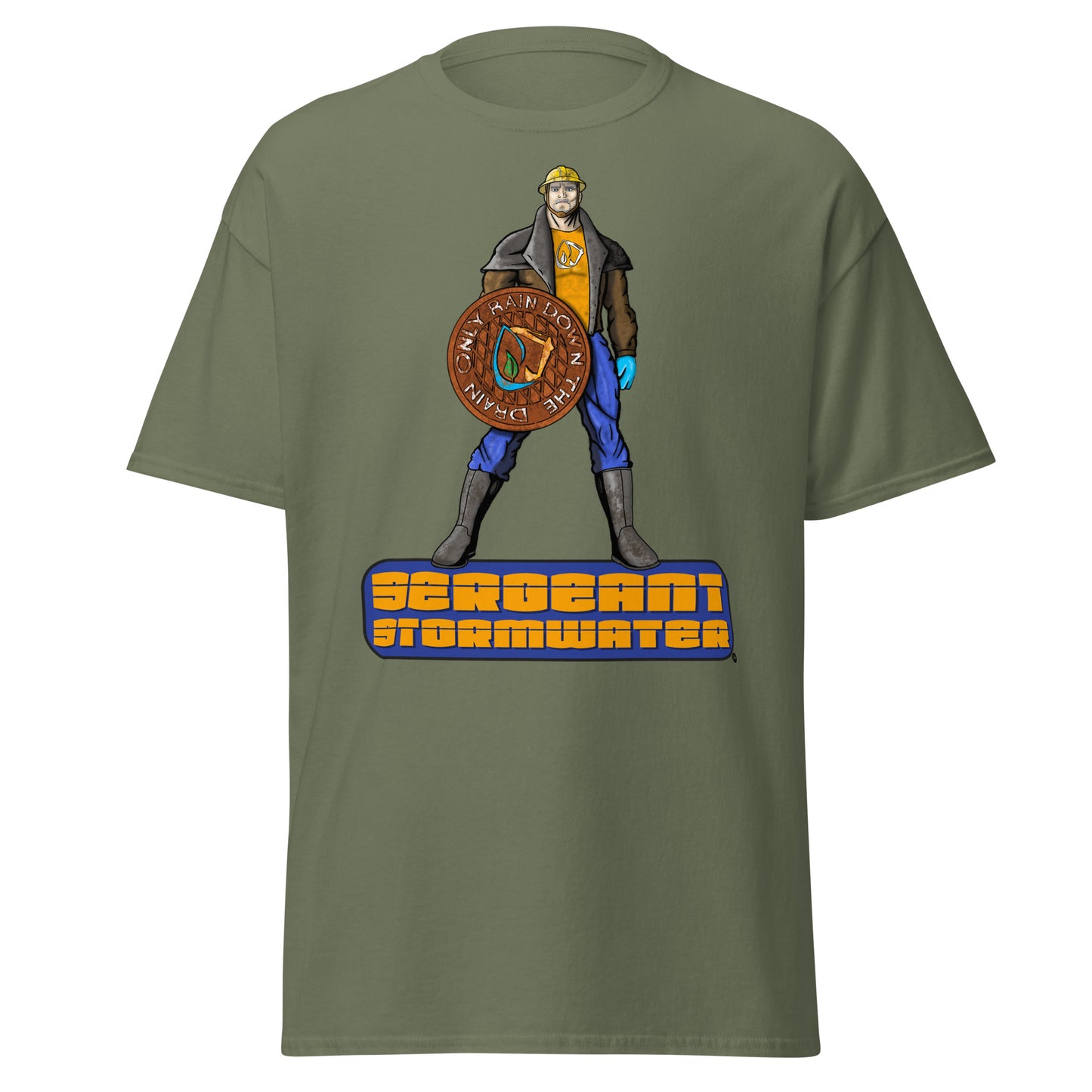 Stormwater Defenders: Sergeant Stormwater  - Classic tee