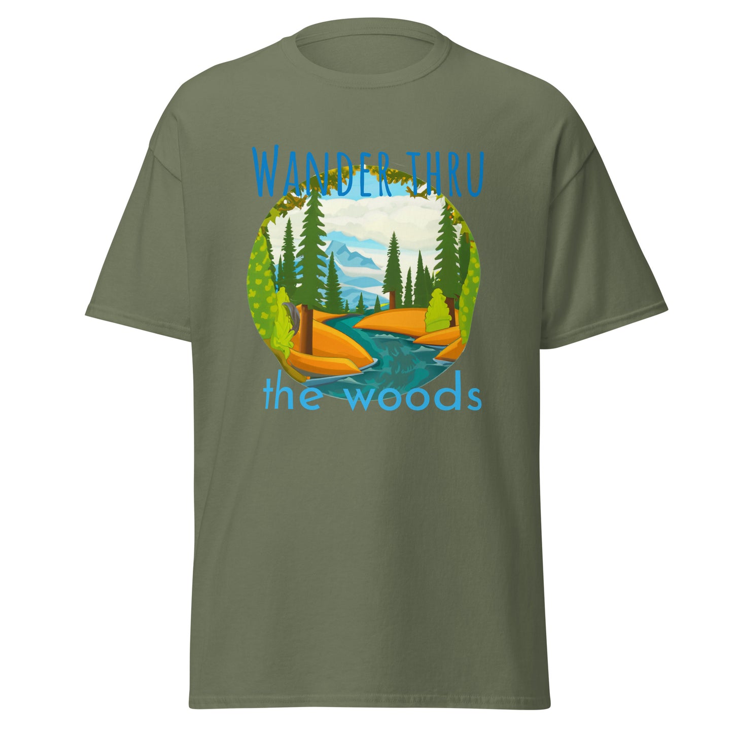 Wander thru the woods - Men's classic tee