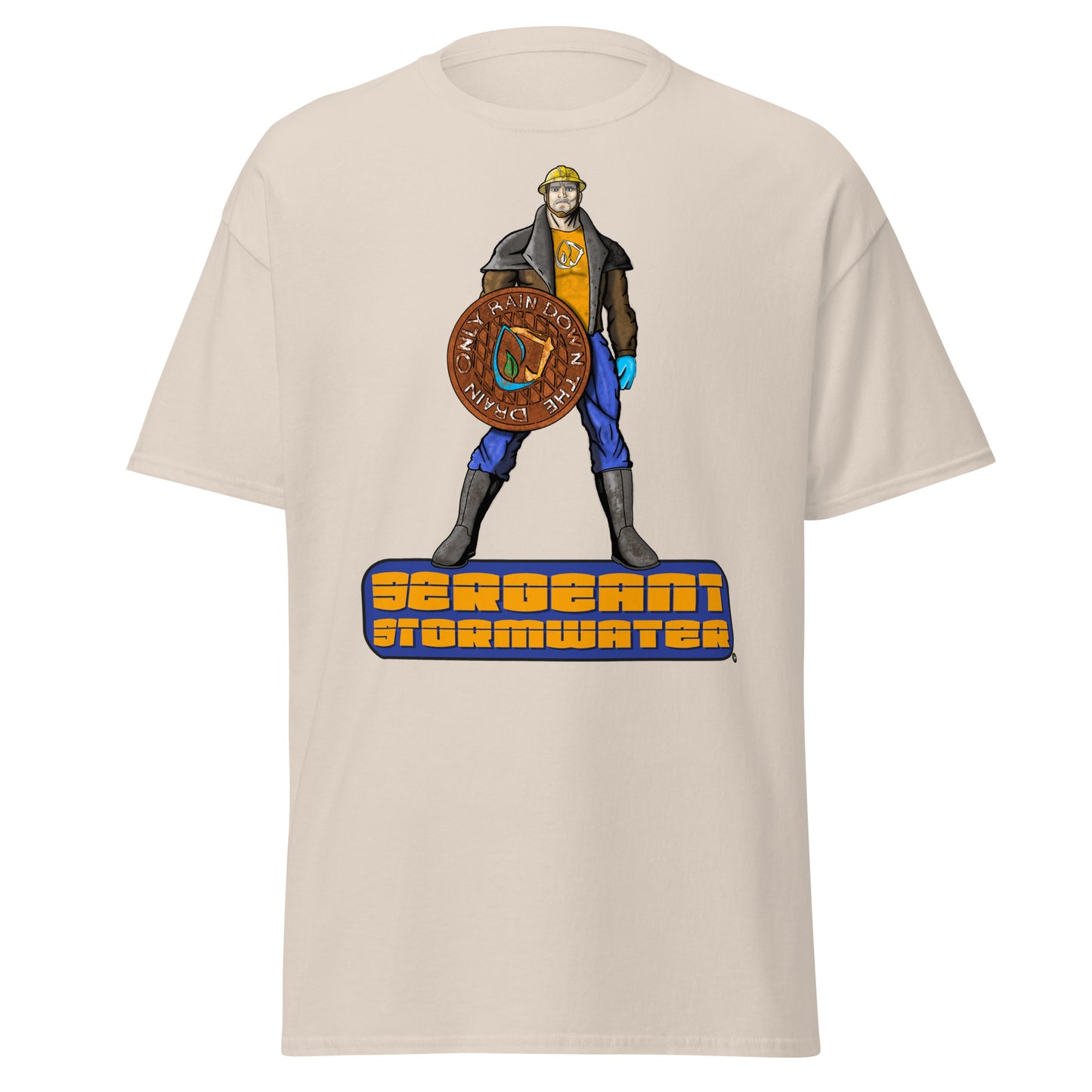 Stormwater Defenders: Sergeant Stormwater  - Classic tee
