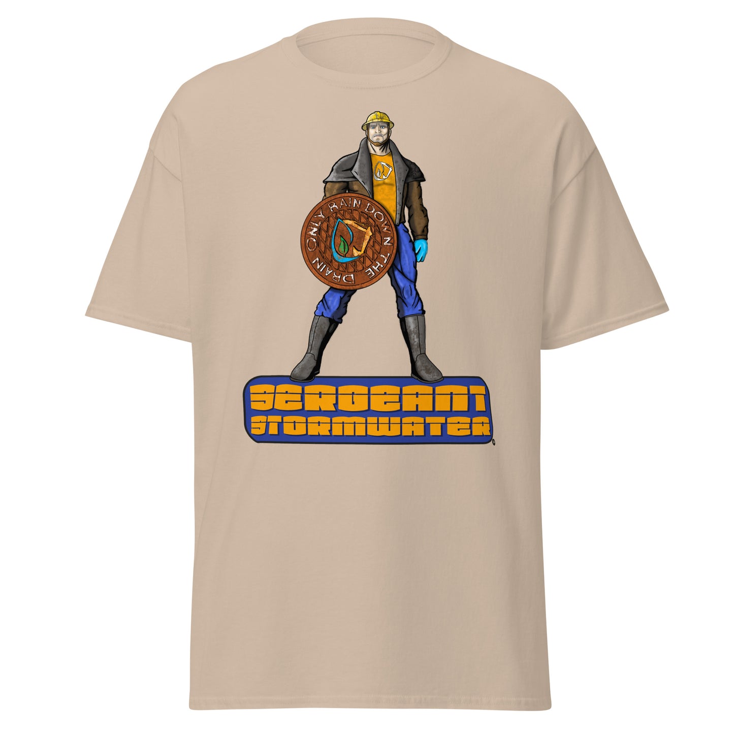 Stormwater Defenders: Sergeant Stormwater  - Classic tee