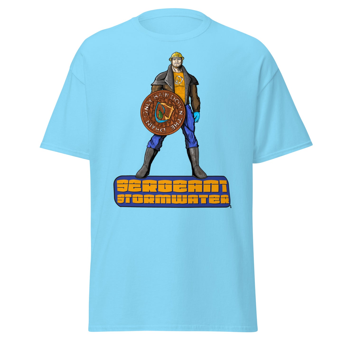 Stormwater Defenders: Sergeant Stormwater  - Classic tee