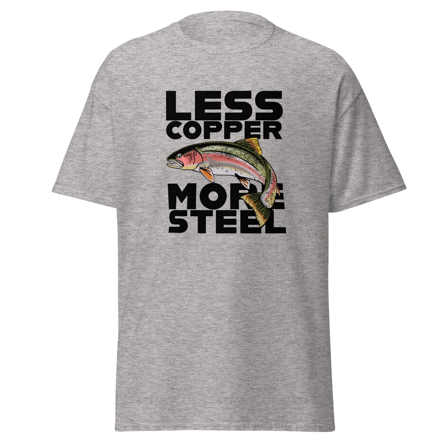 Less Copper More Steel (front) - Men's classic tee