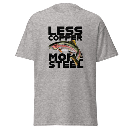 Less Copper More Steel (front) - Men's classic tee