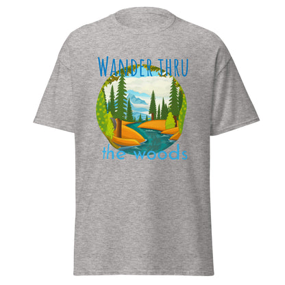 Wander thru the woods - Men's classic tee