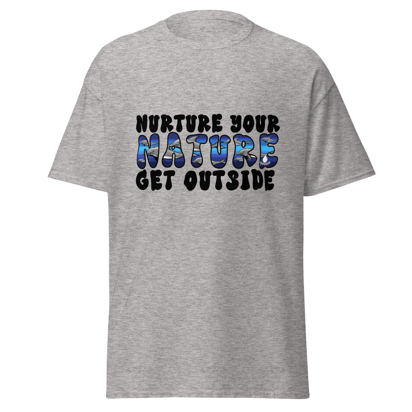 Nurture Your Nature (dolphins) - Men's classic tee