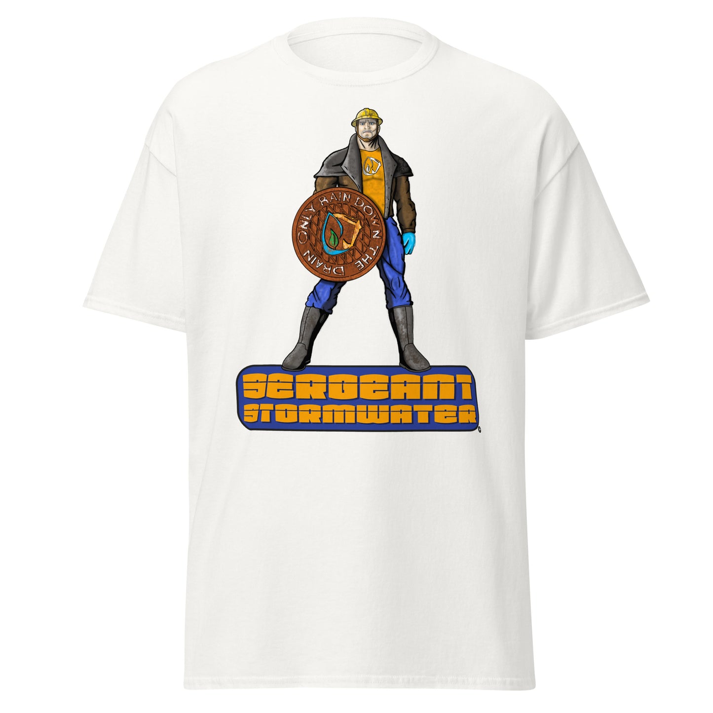 Stormwater Defenders: Sergeant Stormwater  - Classic tee