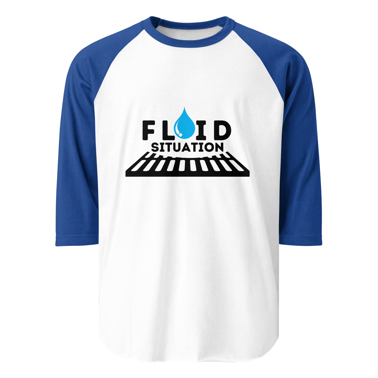 Fluid Situation - 3/4 sleeve raglan shirt