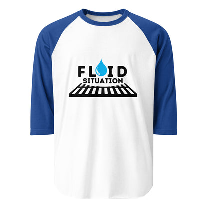 Fluid Situation - 3/4 sleeve raglan shirt
