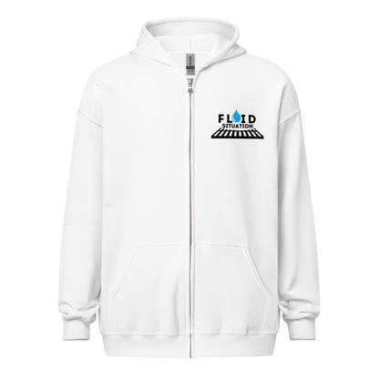 Fluid Situation - Unisex heavy blend zip hoodie