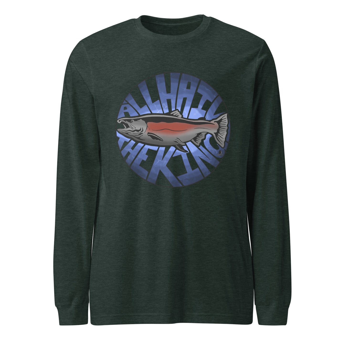 All Hail the King (full color) - Unisex Long Sleeve Tee
