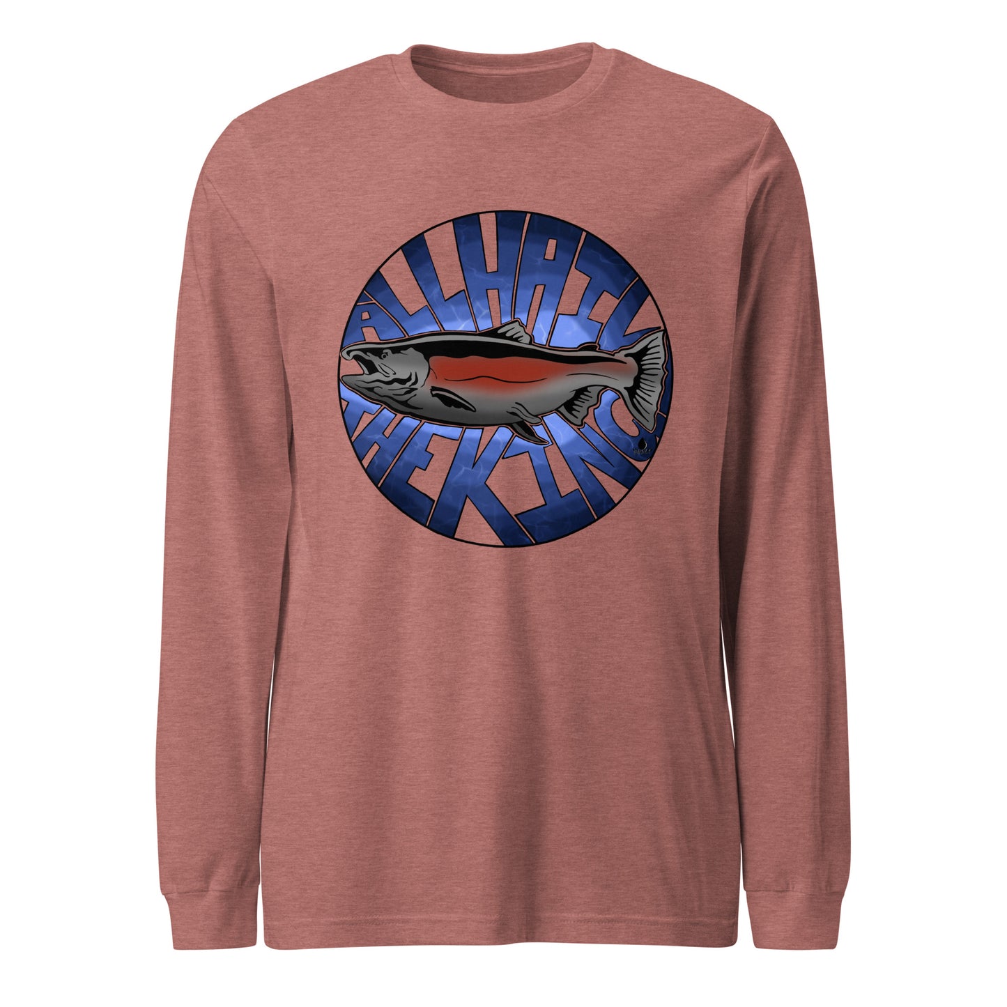 All Hail the King (full color) - Unisex Long Sleeve Tee
