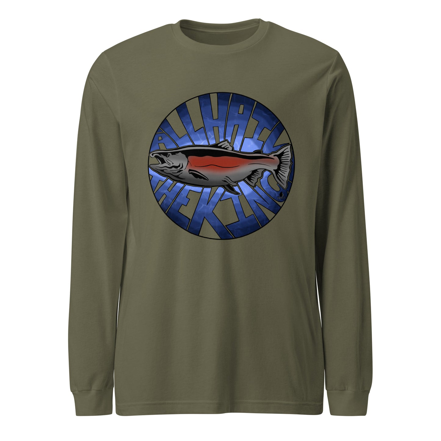 All Hail the King (full color) - Unisex Long Sleeve Tee