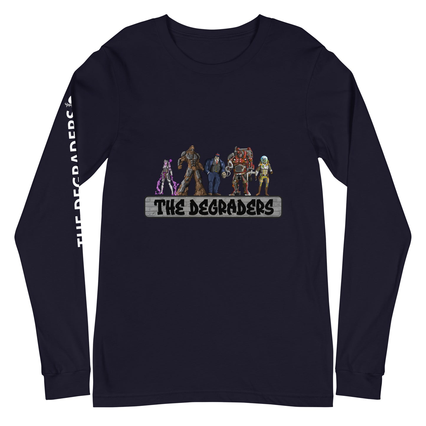 Degraders Crew - Unisex Long Sleeve Tee
