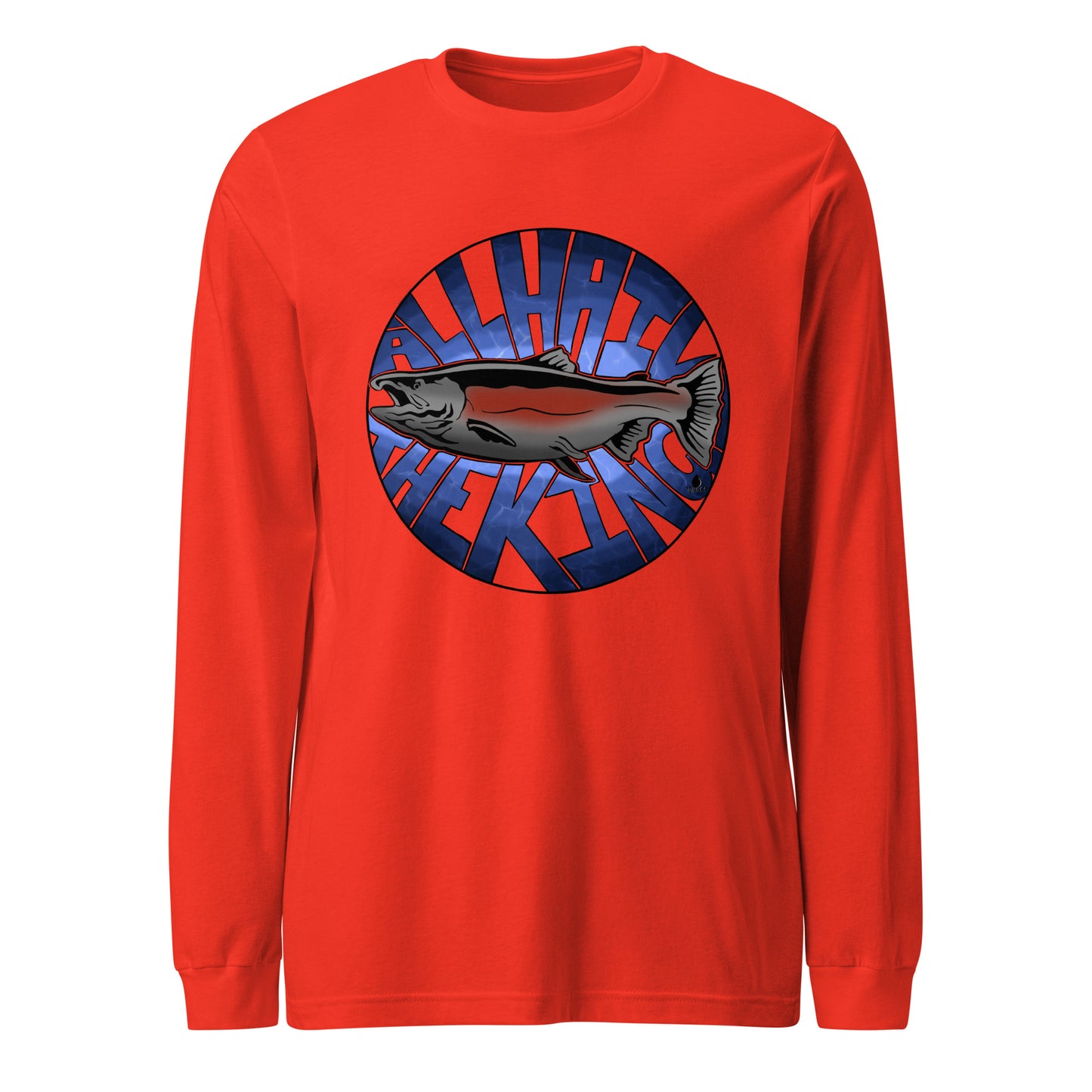 All Hail the King (full color) - Unisex Long Sleeve Tee