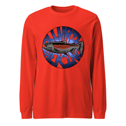 All Hail the King (full color) - Unisex Long Sleeve Tee