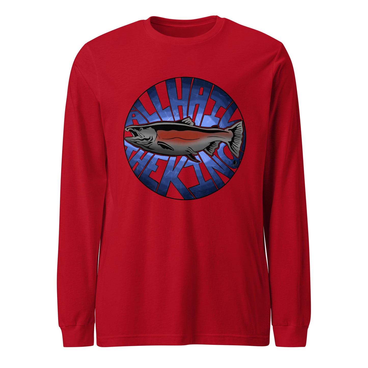 All Hail the King (full color) - Unisex Long Sleeve Tee