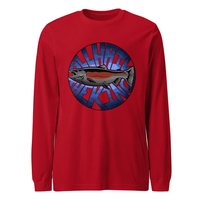 All Hail the King (full color) - Unisex Long Sleeve Tee