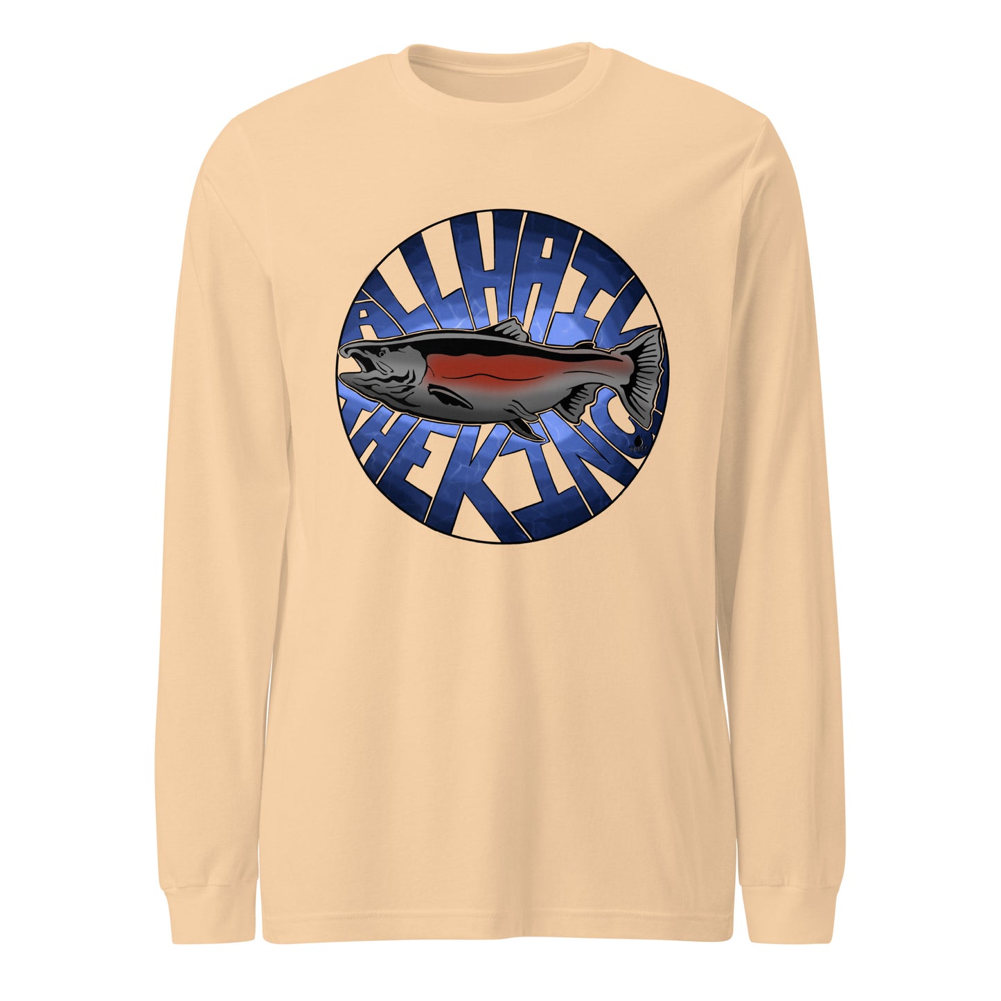 All Hail the King (full color) - Unisex Long Sleeve Tee