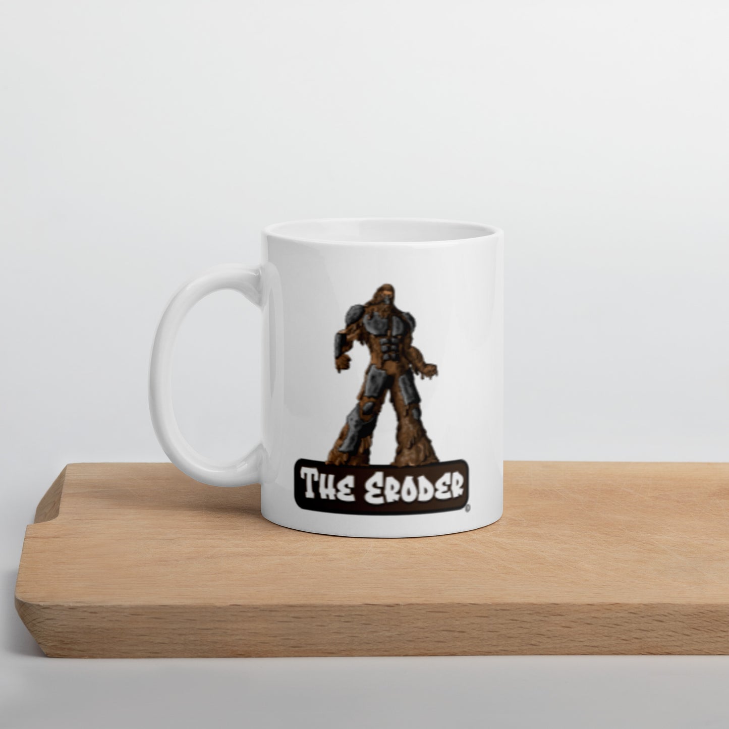 Degraders: The Eroder - White glossy mug