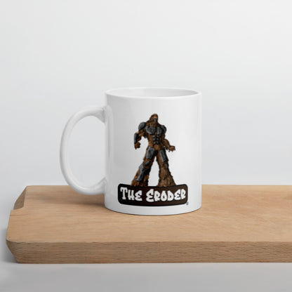 Degraders: The Eroder - White glossy mug