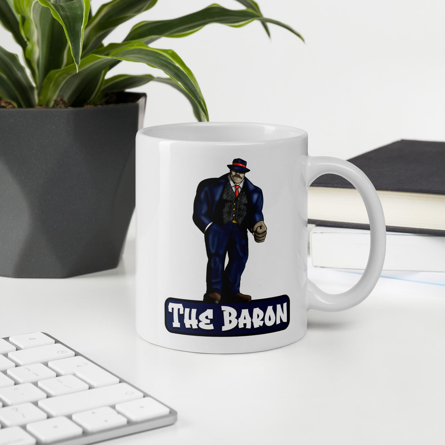 Degraders: The Baron - White glossy mug