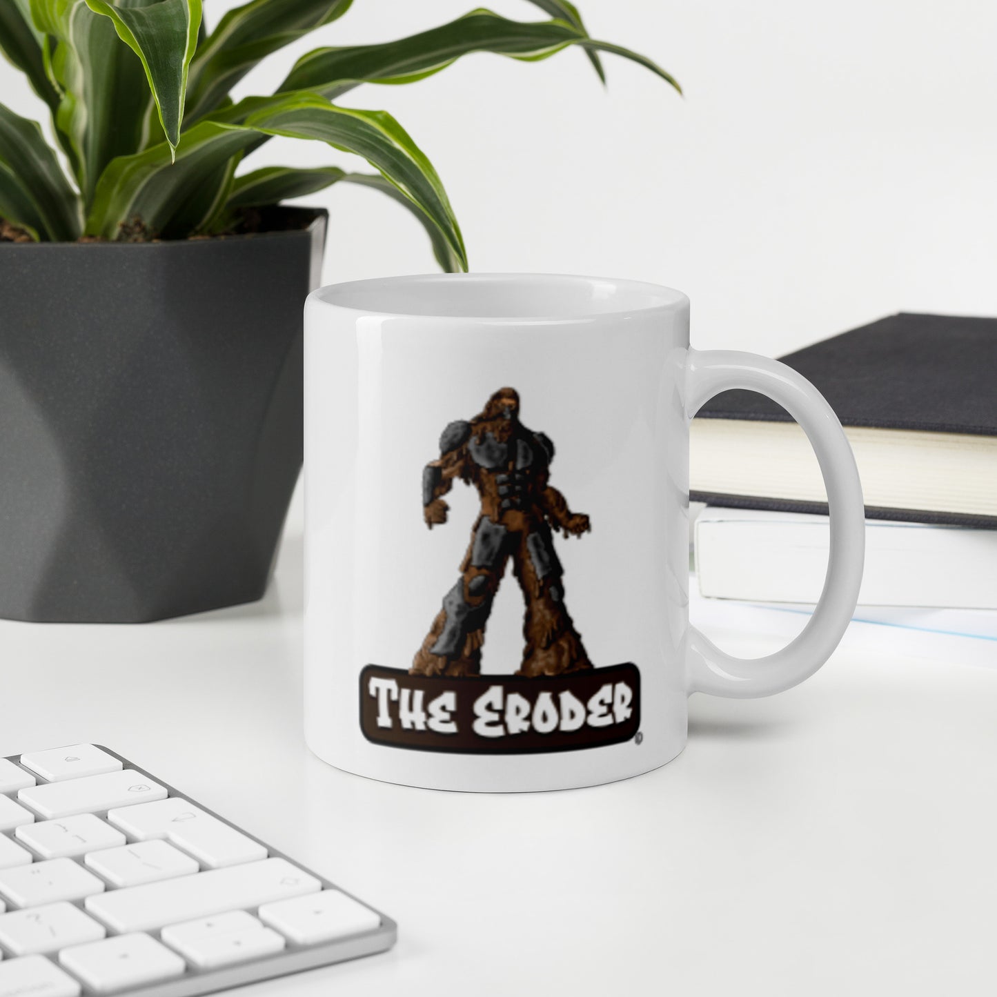 Degraders: The Eroder - White glossy mug